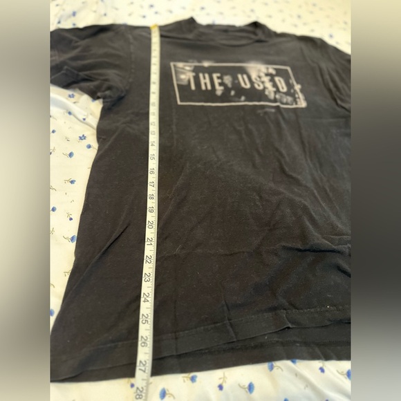The Used Punk Rock Band 2014 Black Graphic Tour Date T-shirt. Imaginary Enemy. - Picture 4 of 7